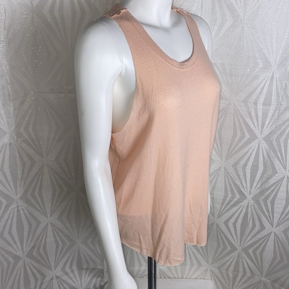 🦋We The People Peach Inside Out Soft Tank Top - Picture 2 of 4